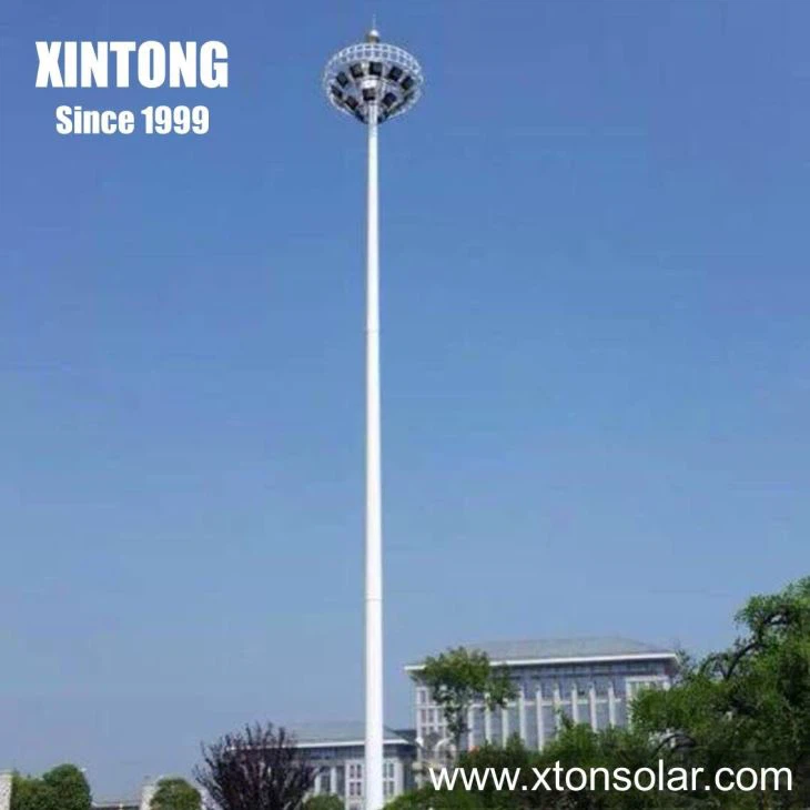 25m 30m High Mast Street Lighting Pole Design