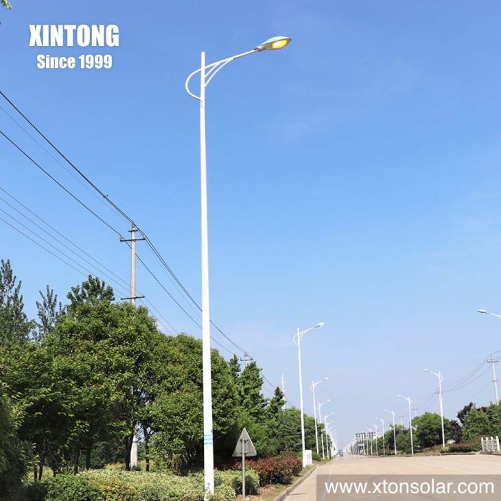 8m Galvanized Street Lighting Pole 8m Galvanized Street Lighting Pole