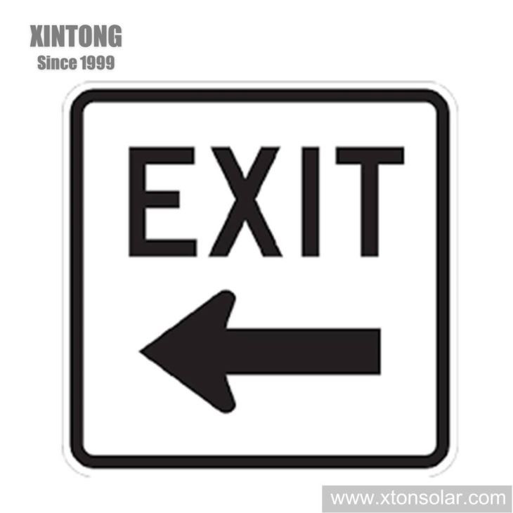 Square Aluminum Traffic Sign