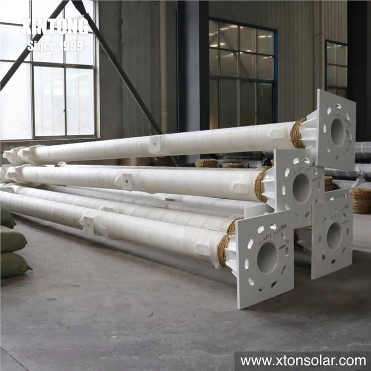 Kužeľový stĺp pouličnej LED lampy