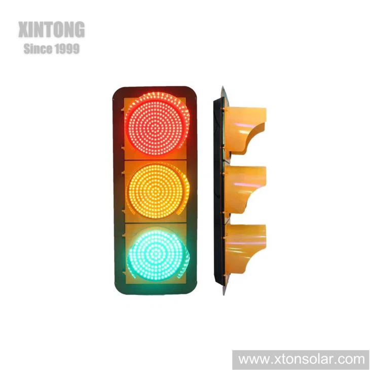 Red Green Amber Tricolor Traffic Light